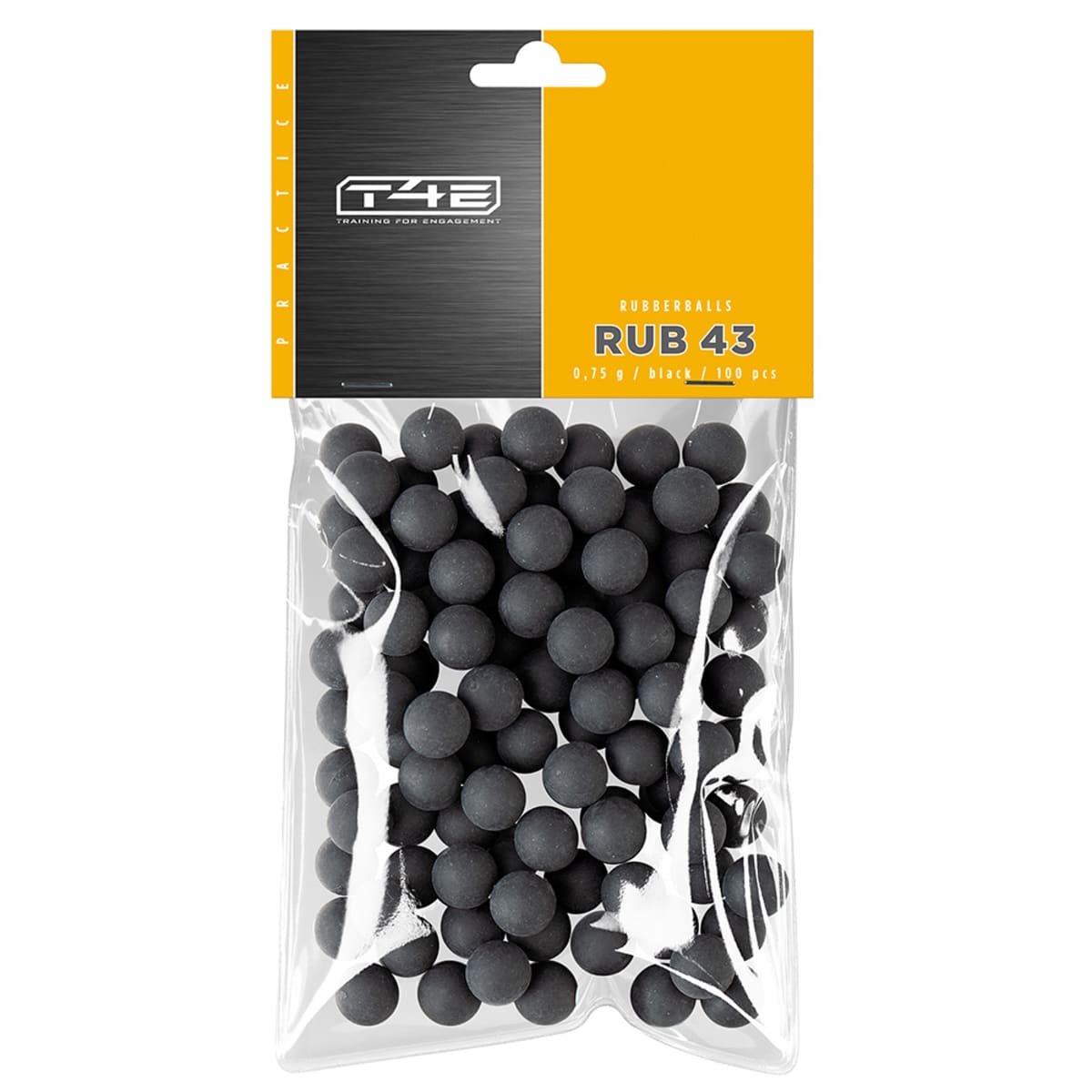 Goma .43 Umarex T4E RUB 43 .43mm Color Negro