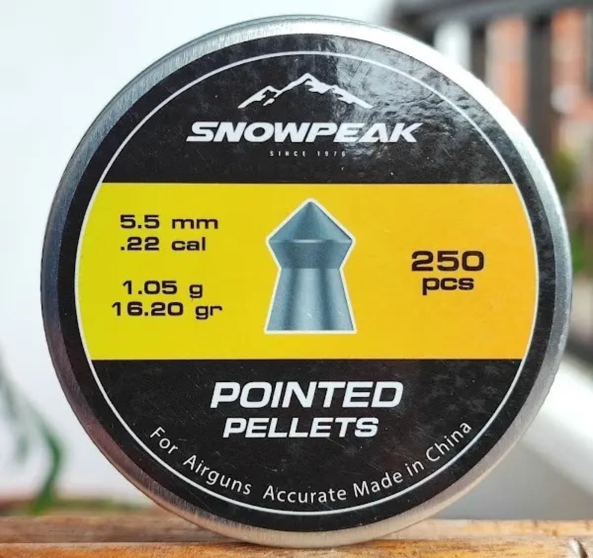 Diábolo Snowpeak Pointed 5.5mm (.22)