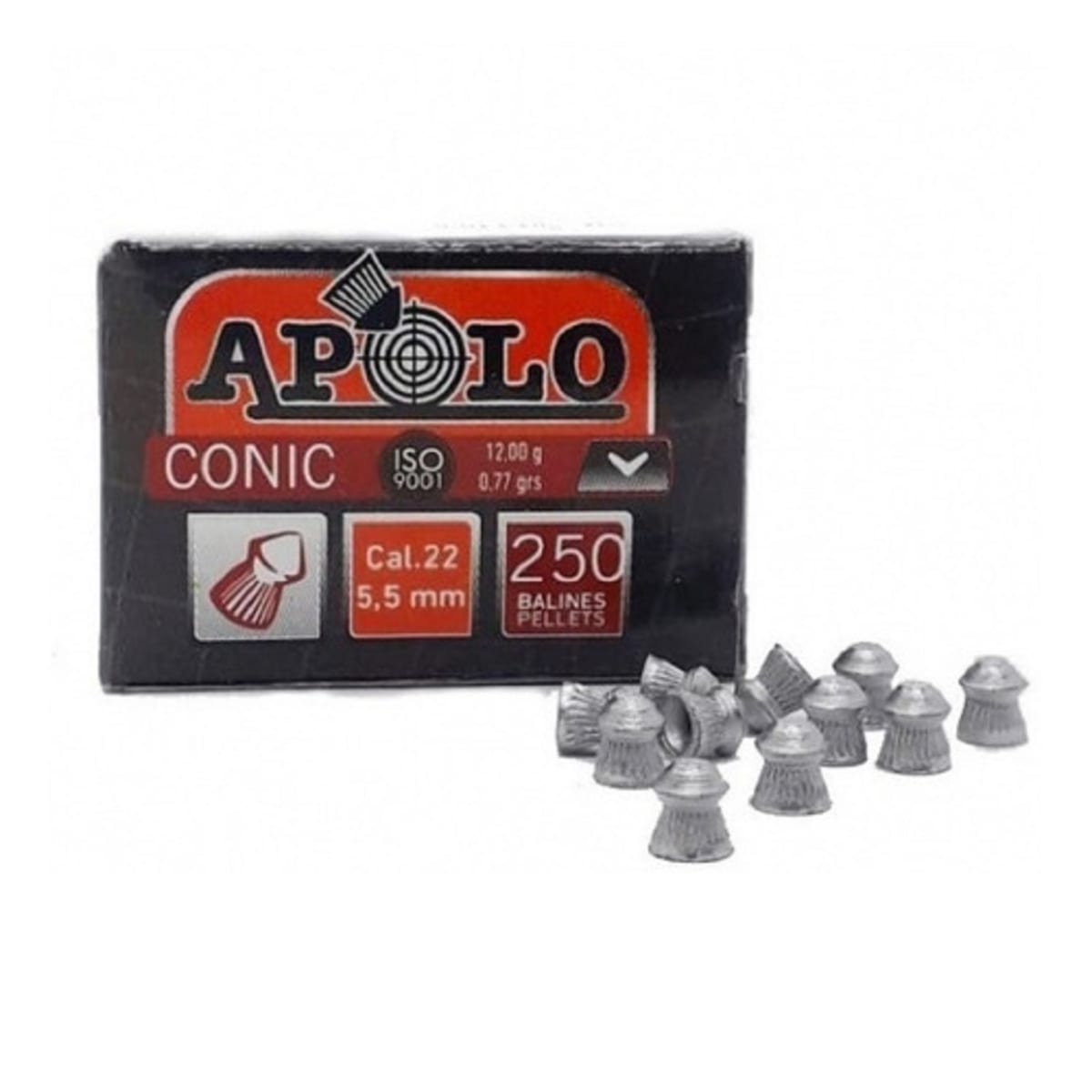 Diábolo Apolo Conic 5.5mm (.22)