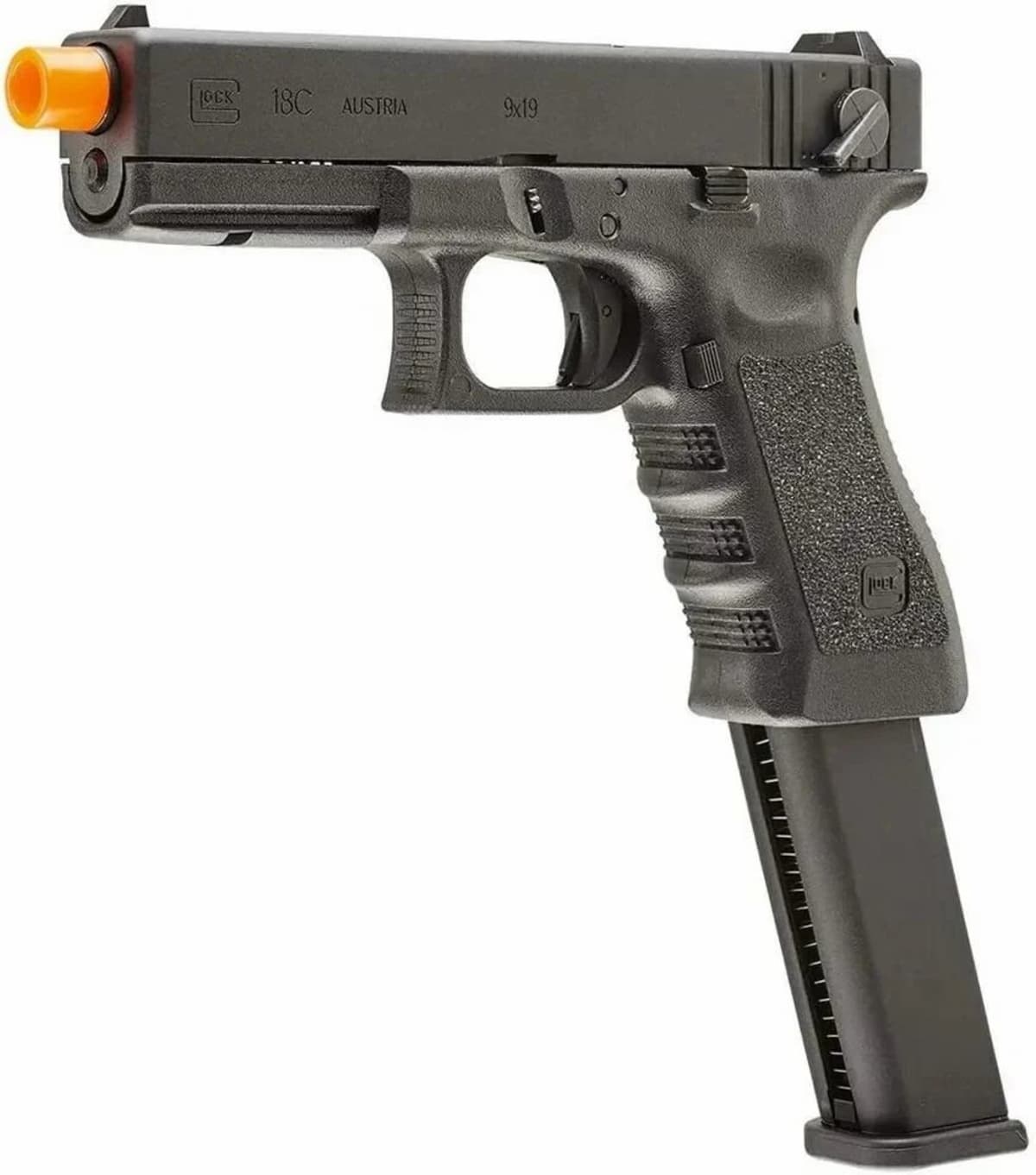 Pistola Airsoft GG Umarex / Glock Glock 18C 6mm BB Color Negro Airsof…