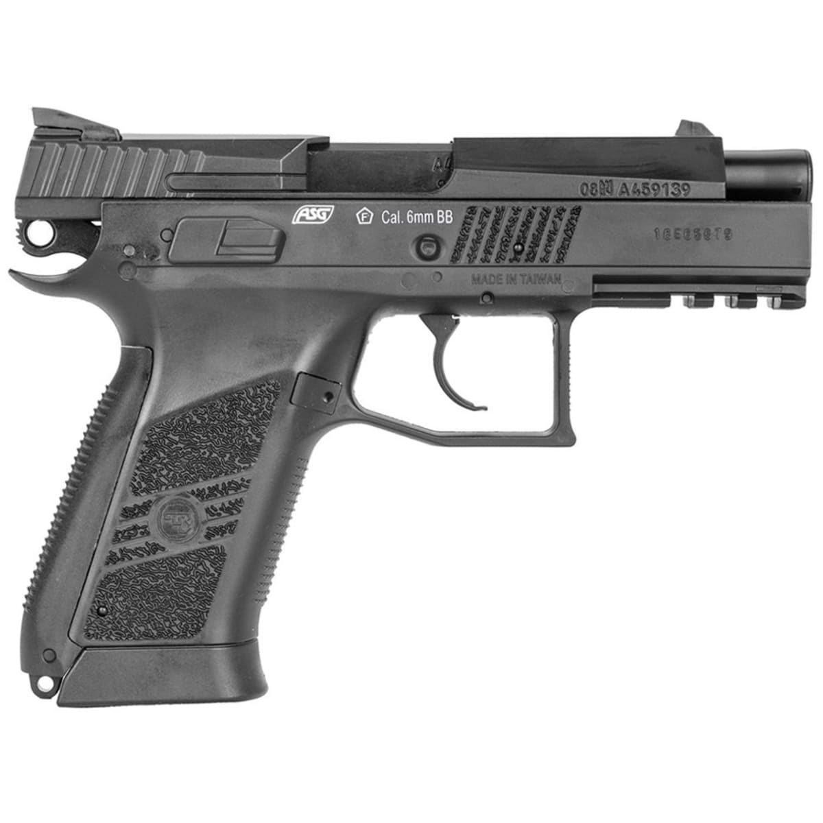 Pistola Airsoft CO2 ASG / CZ 75 P-07 Duty 6mm BB Color Negro CO2 Airs…