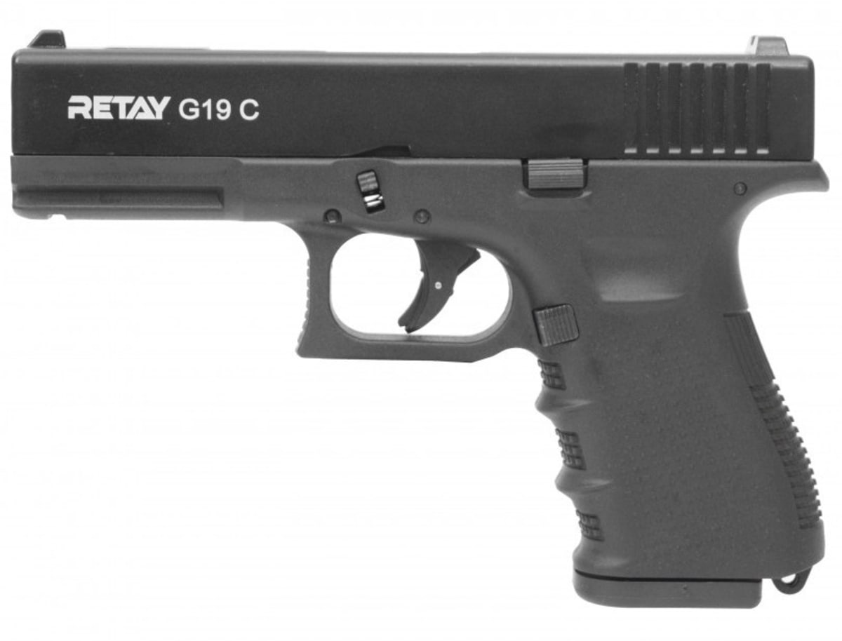 Retay G19C Negro Fogueo