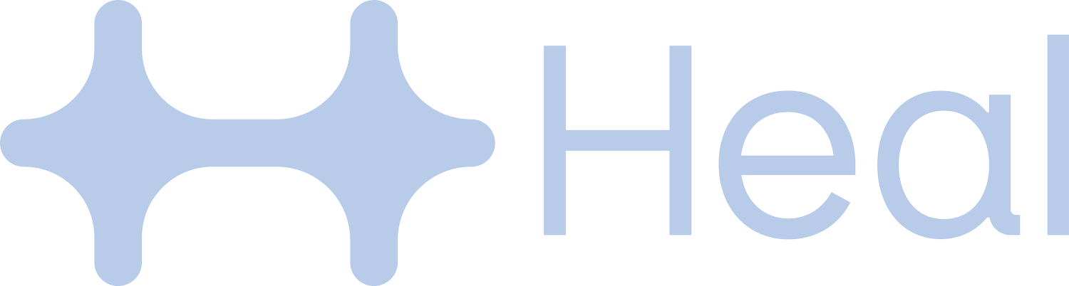 We Heal logo