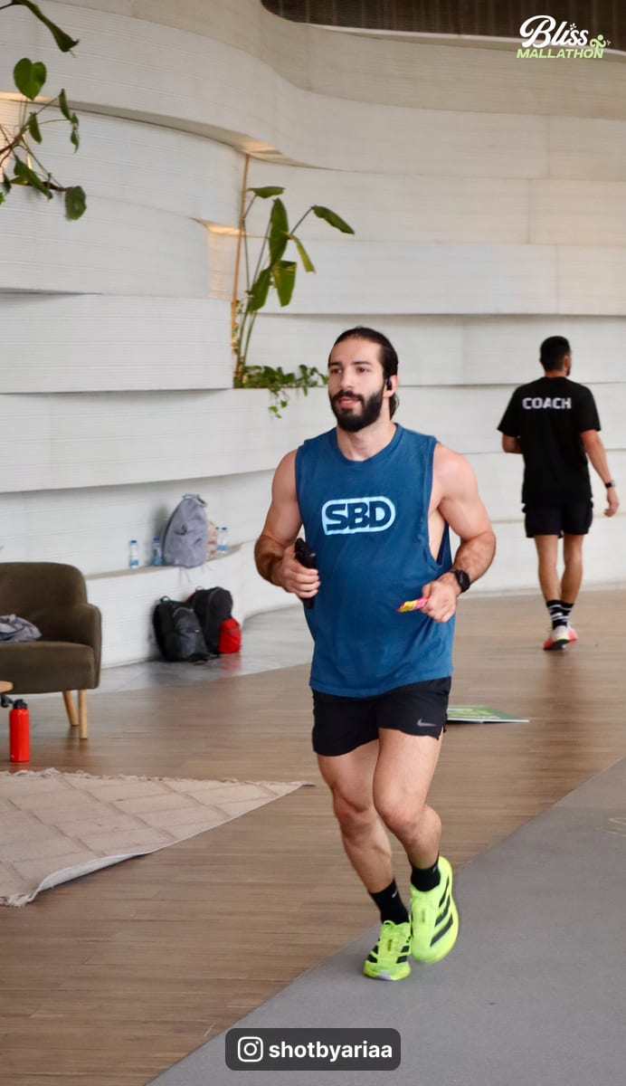 صورة من فعالية بليس مالاثون 2