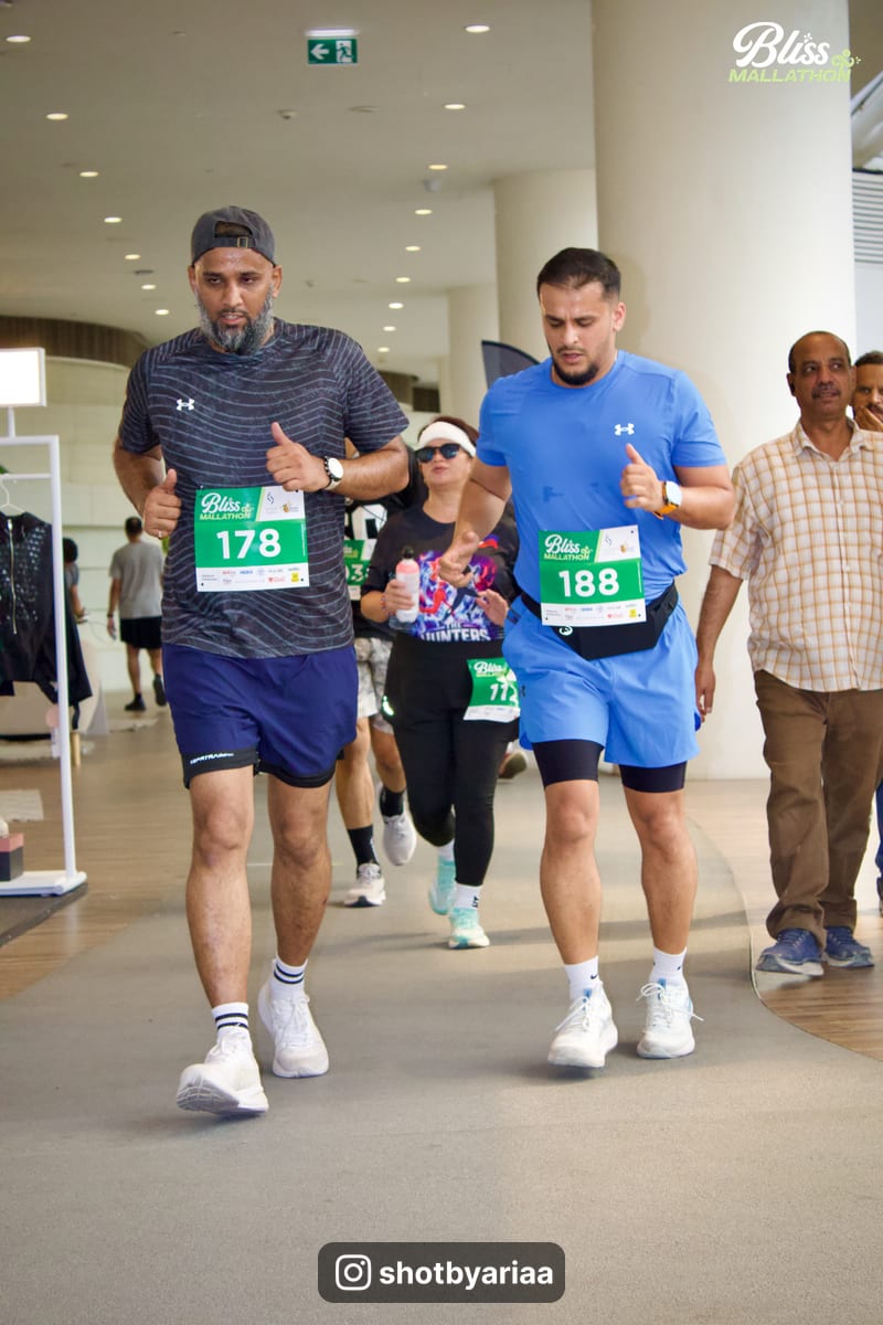 صورة من فعالية بليس مالاثون 23