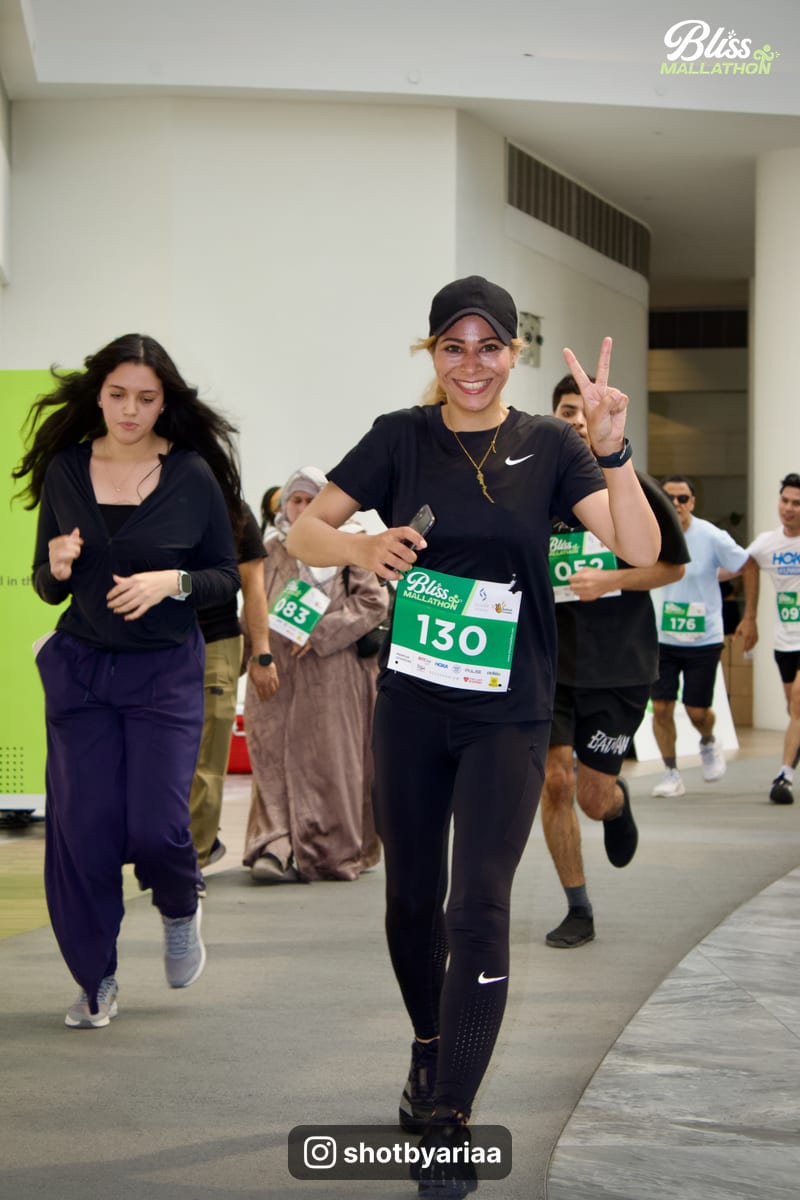 صورة من فعالية بليس مالاثون 34