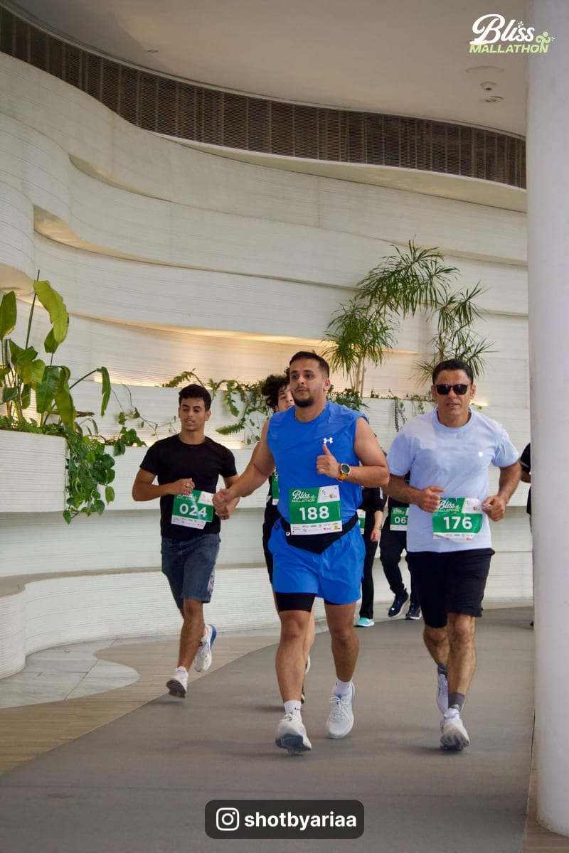 صورة من فعالية بليس مالاثون 137