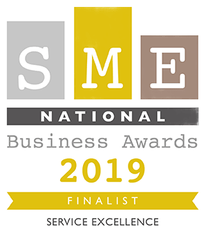 SME National Business Awards 2019. Finalist, Service Excellence