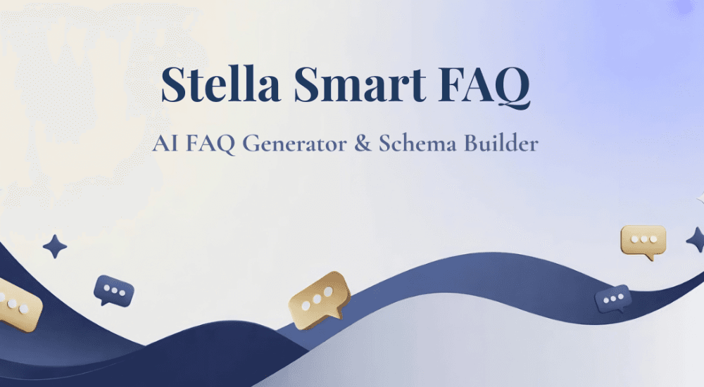 Stella Smart FAQ - AI FAQ Generator & FAQ Schema Plugin