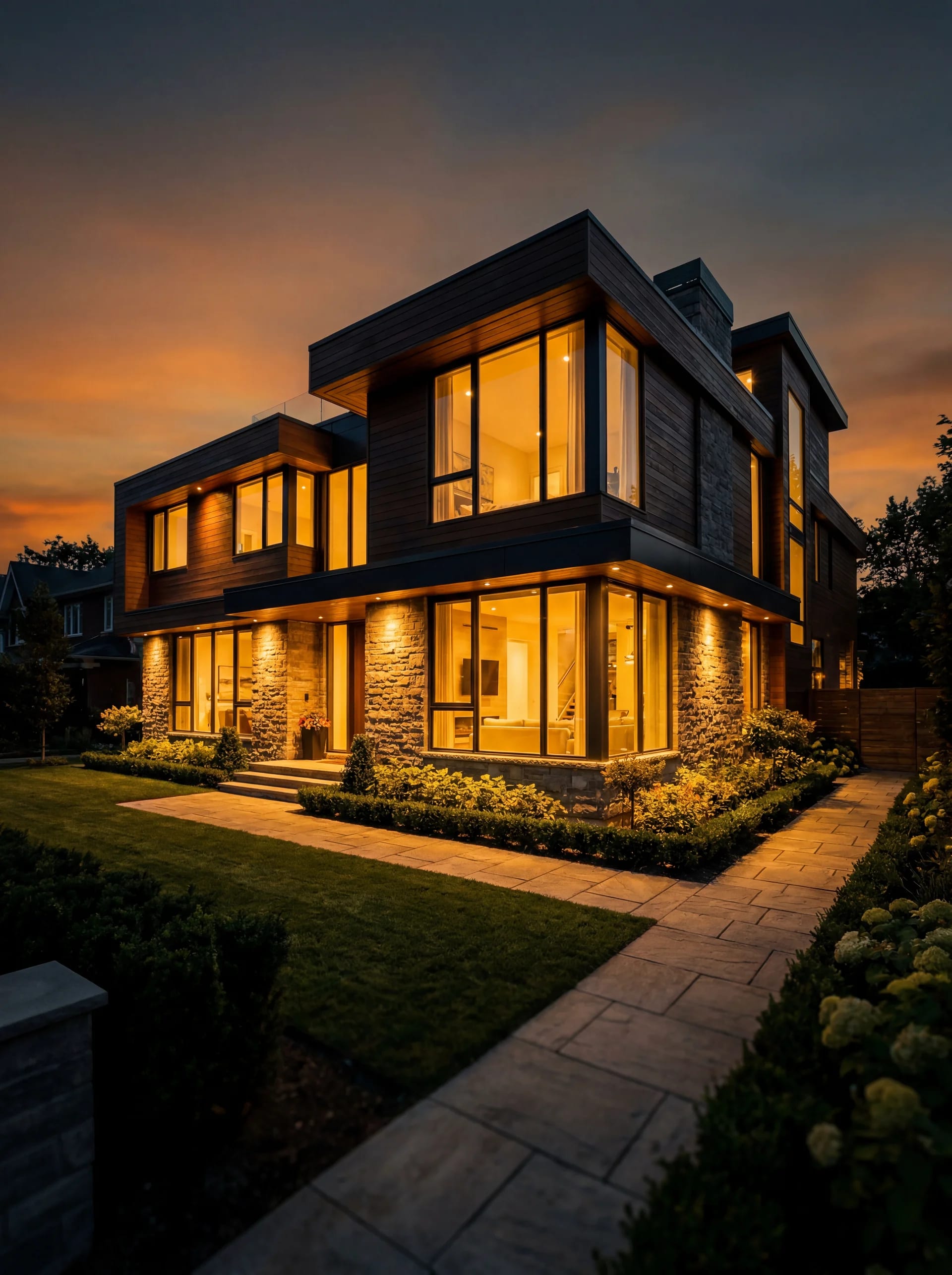 New Home Construction Permit project completed in Toronto - permit drawings by PermitsHub