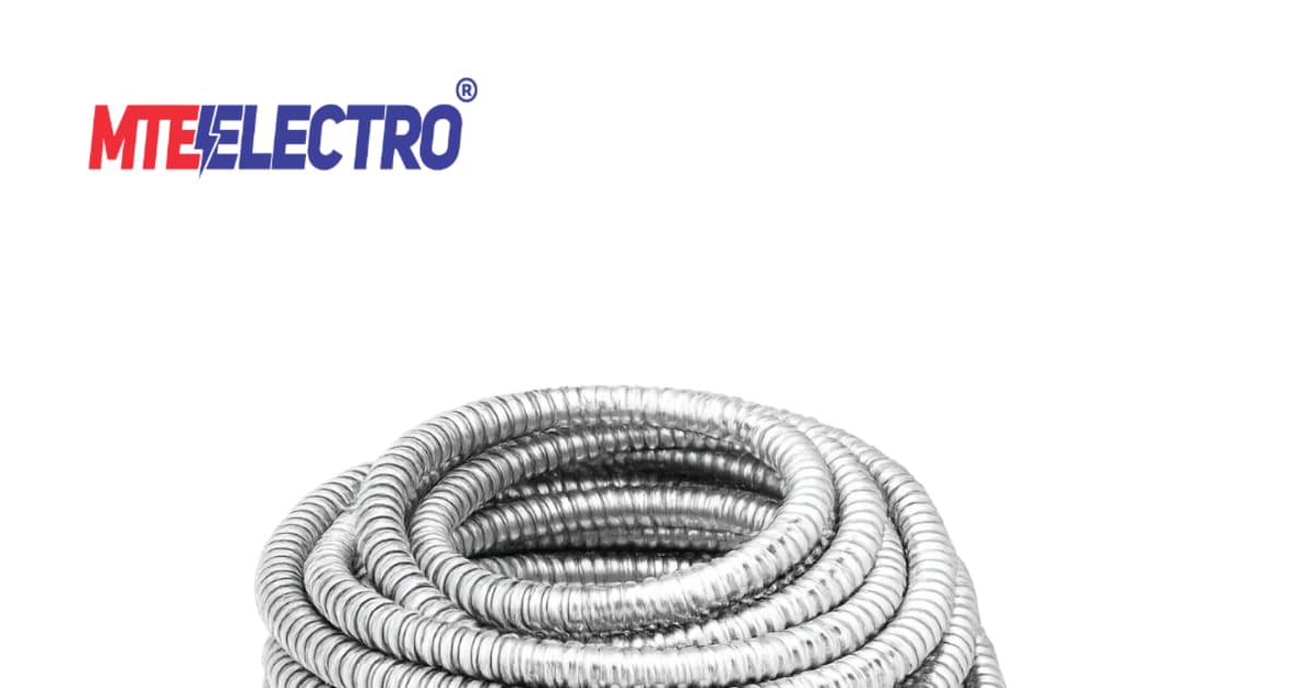 Galvanized Steel Flexible Conduit | High-Heat Cable Protection | MTE ...