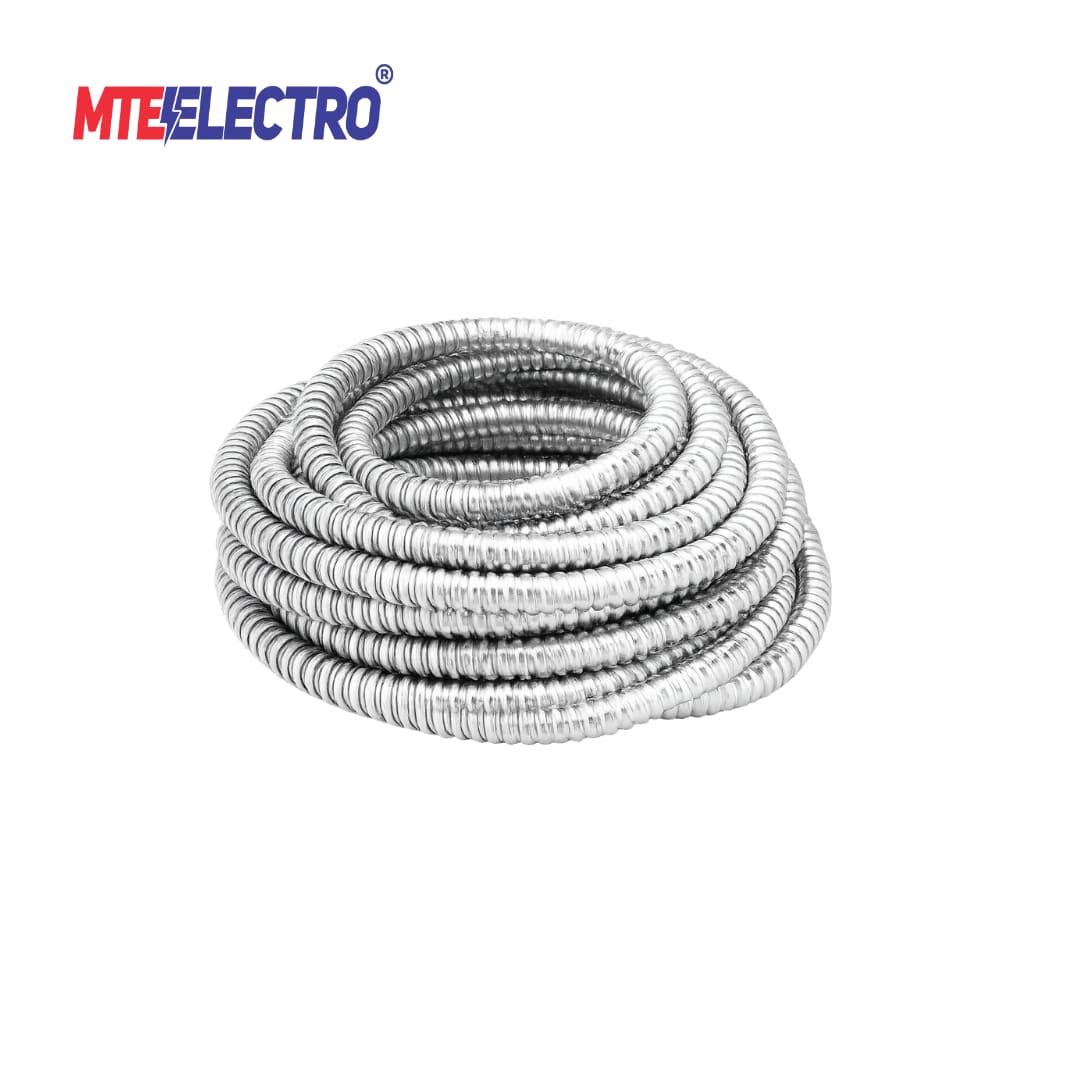 Galvanized Steel Flexible Conduit | High-Heat Cable Protection | MTE ...