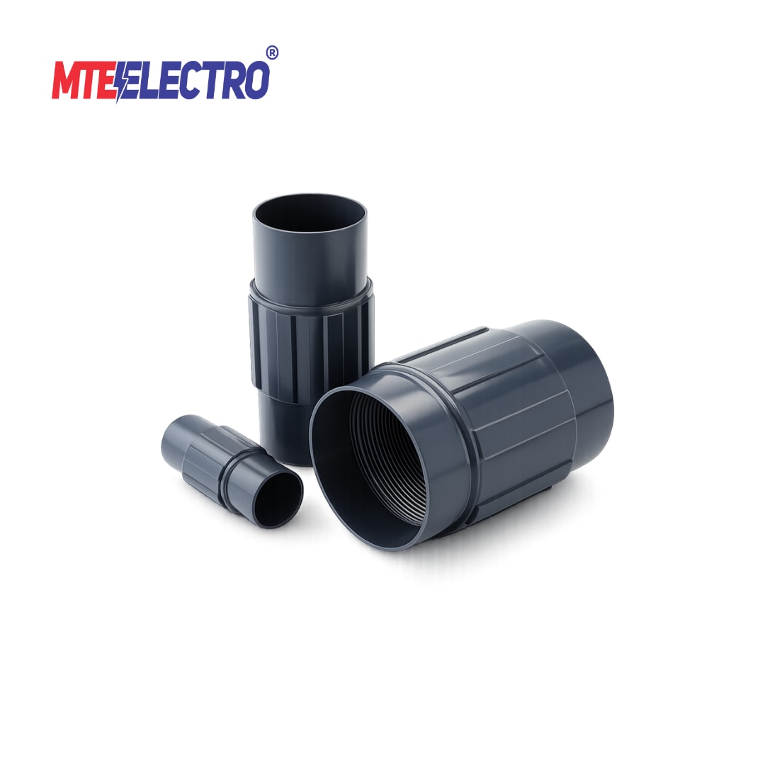 PVC Coated Rigid Coupling | Threaded Sleeve Connector | MTE ELECTRO ...