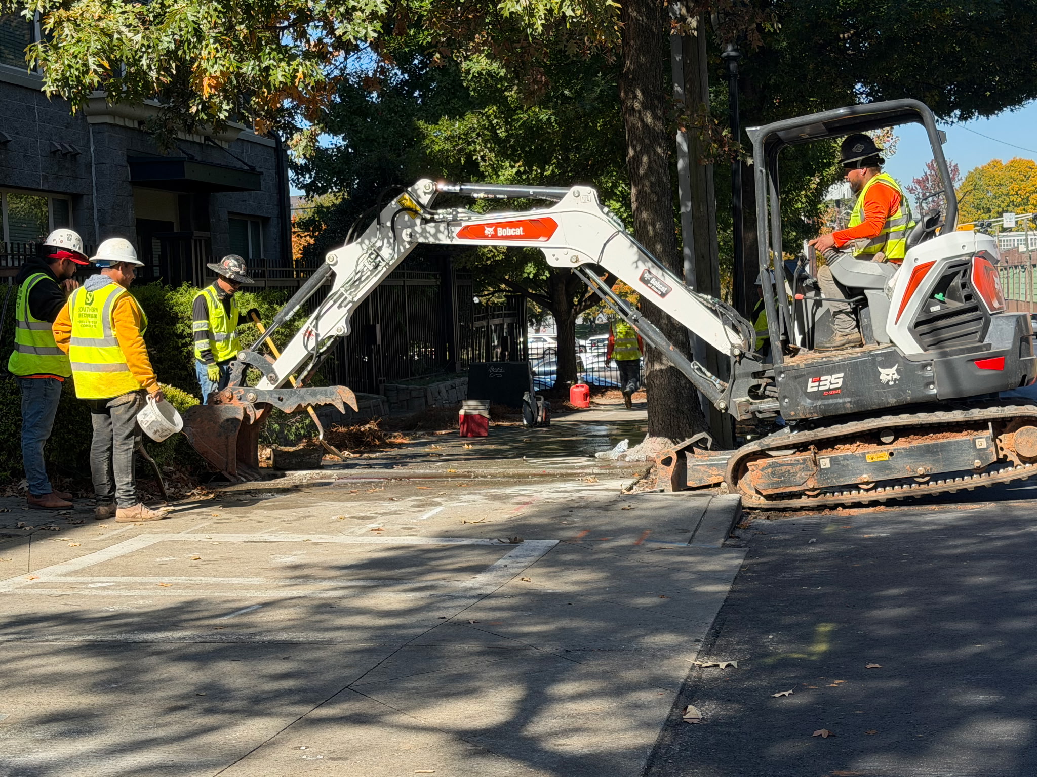 Southern Direction Georgia construction site