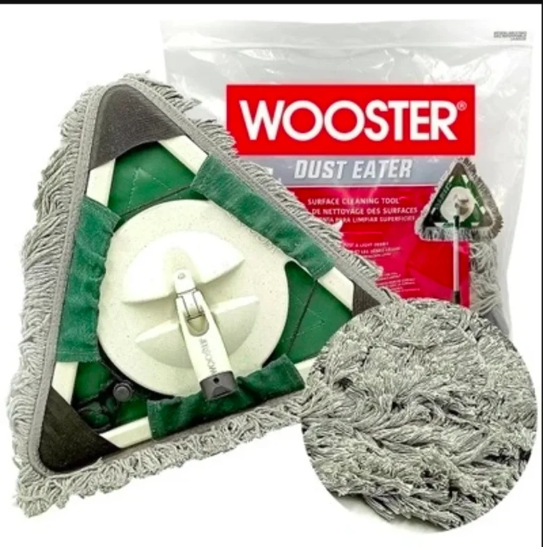 Пылеудалитель Wooster Dust Eater 1800: удаляет и удерживает пыль без воды для стен и пола