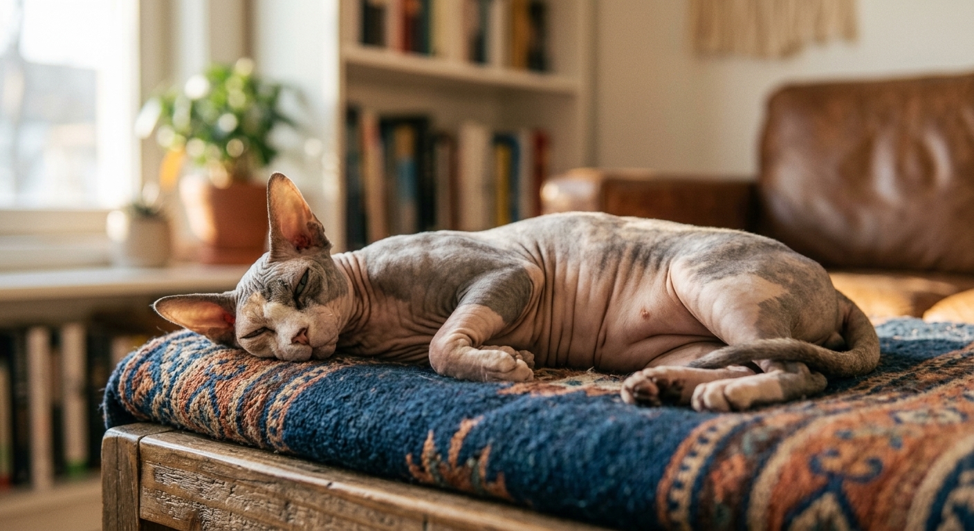 Gato Sphynx sin pelo