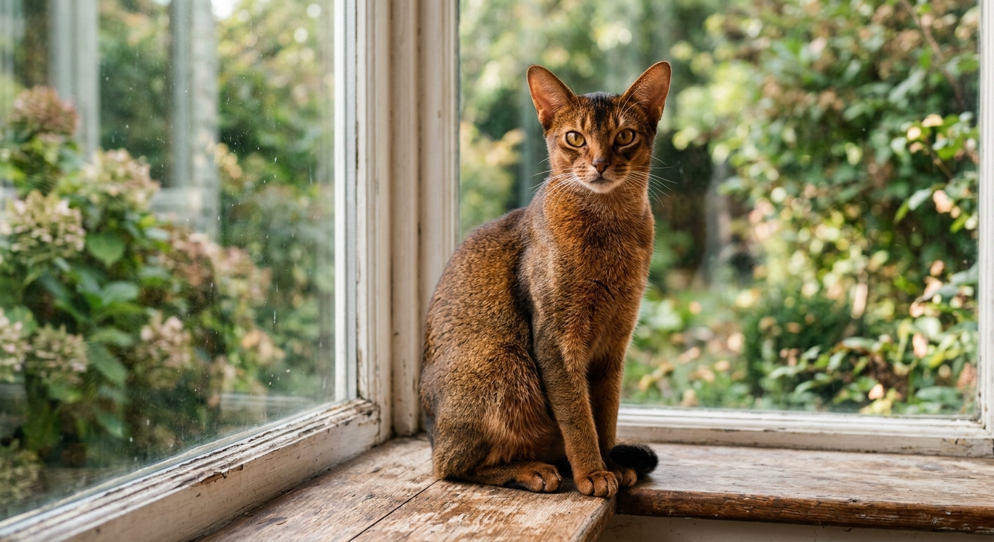 Gato Abisino de pelo corto