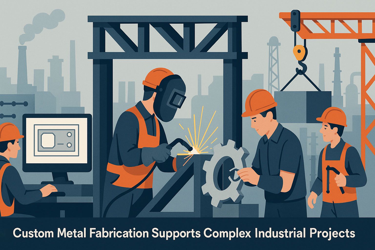 How Custom Metal Fabrication Supports Complex Industrial Projects
