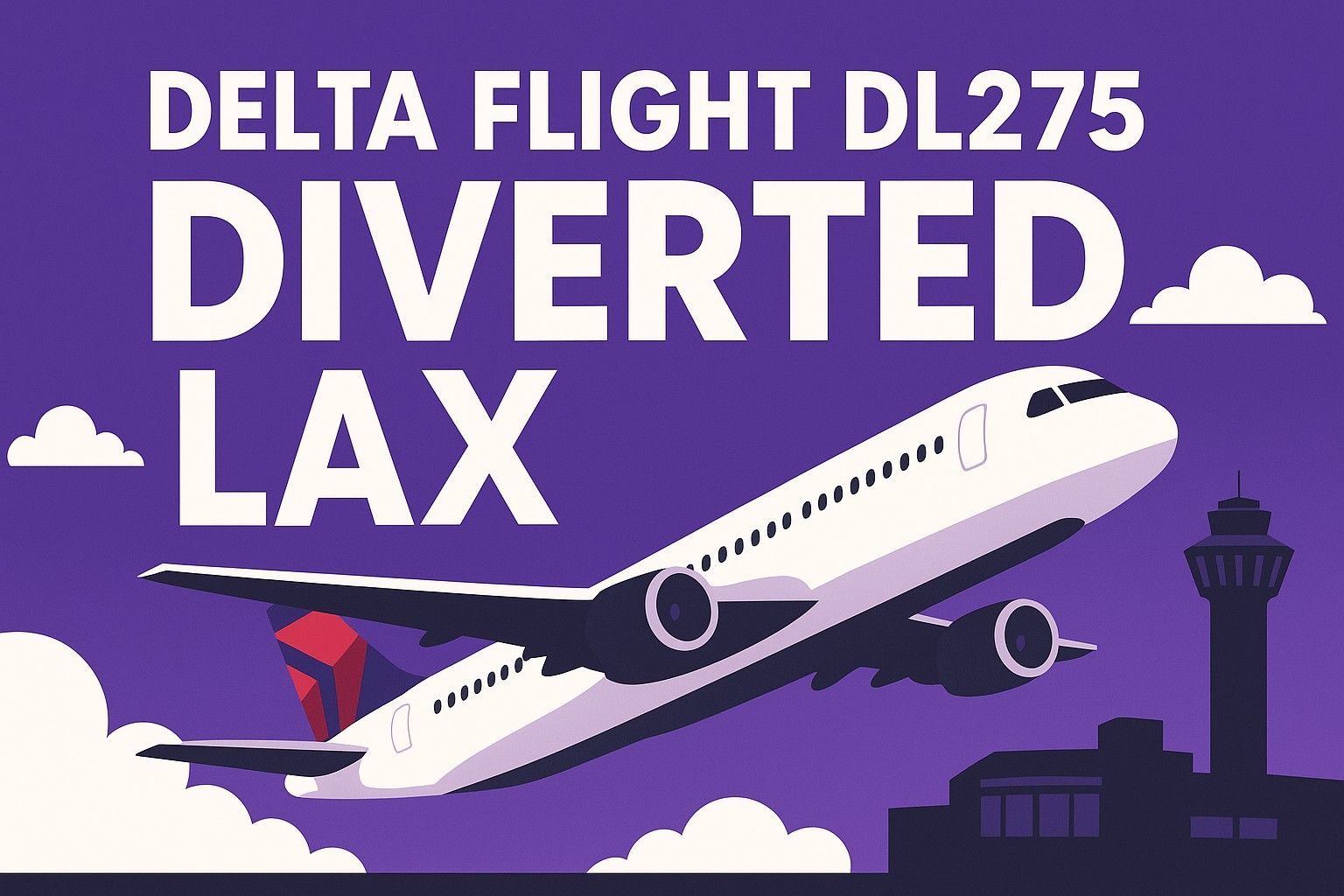 Delta Flight DL275 Diverted LAX