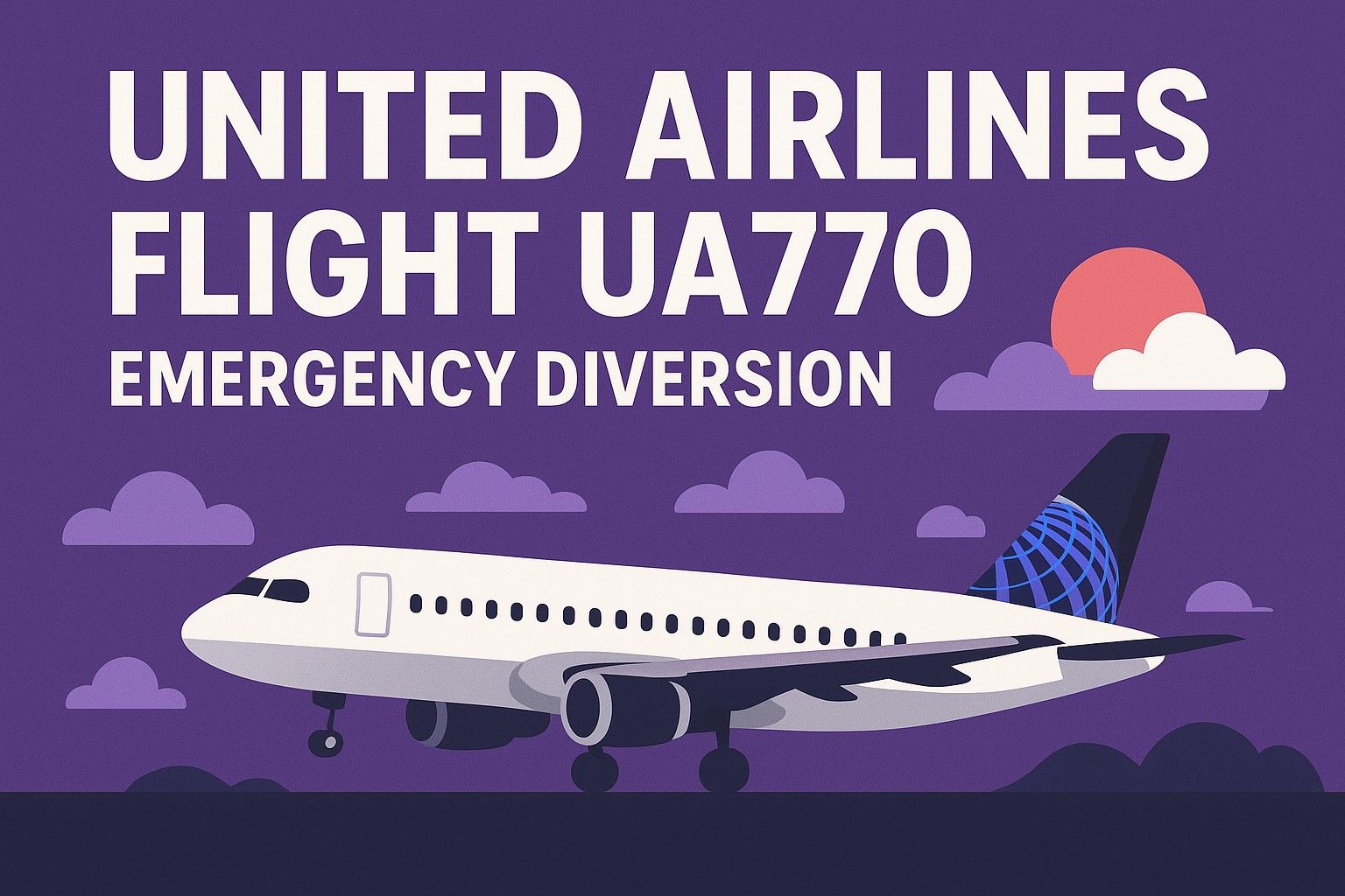 United Airlines Flight UA770 Emergency Diversion
