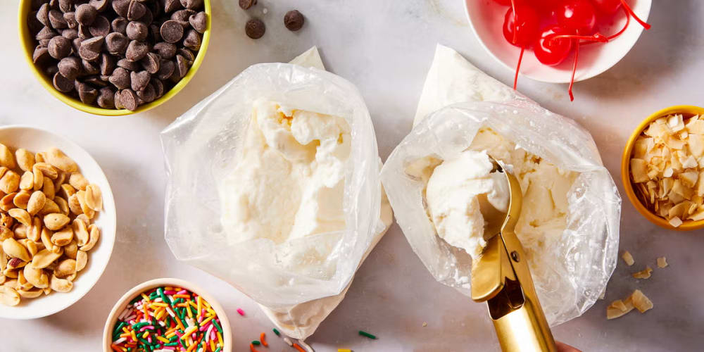 How to Make Homemade Ice Cream in a Bag