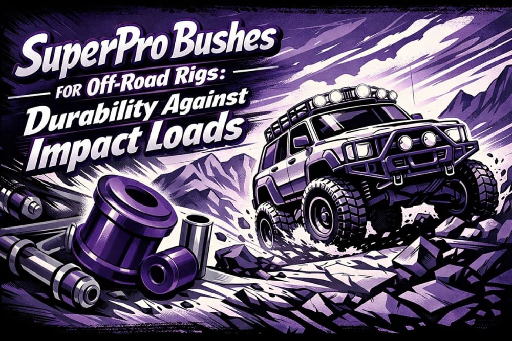 Superpro Bushes for Off-Road Rigs: Durability Against Impact Loads