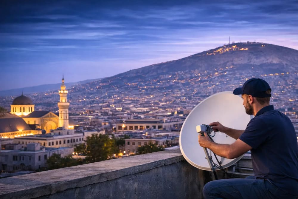 ستالايت دمشق