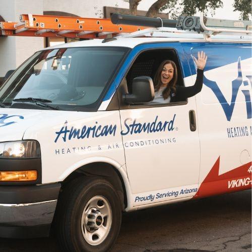 Viking Heating and Air Conditioning logo