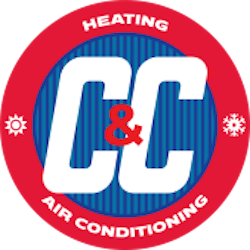 C & C Heating & Air Conditioning logo