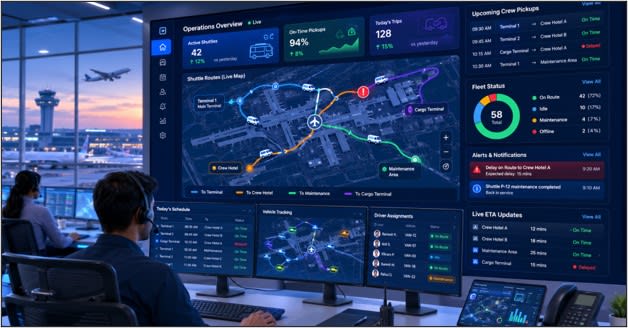 How Airport Shuttle Management Software Improves Crew Mobility And Operational Efficiency4