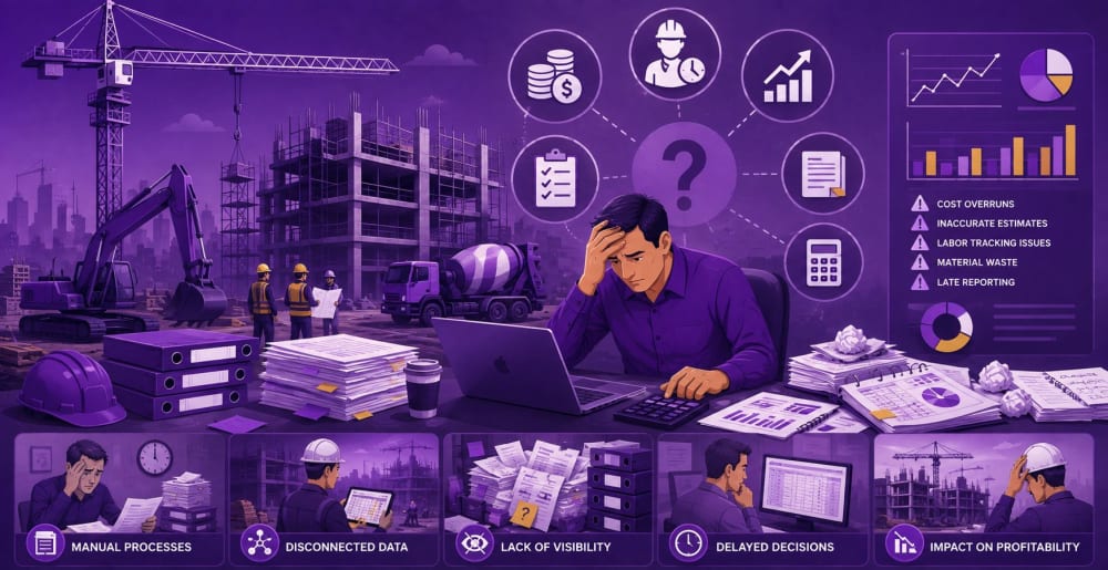 Why Construction Companies Struggle With Job Costing and Accounting