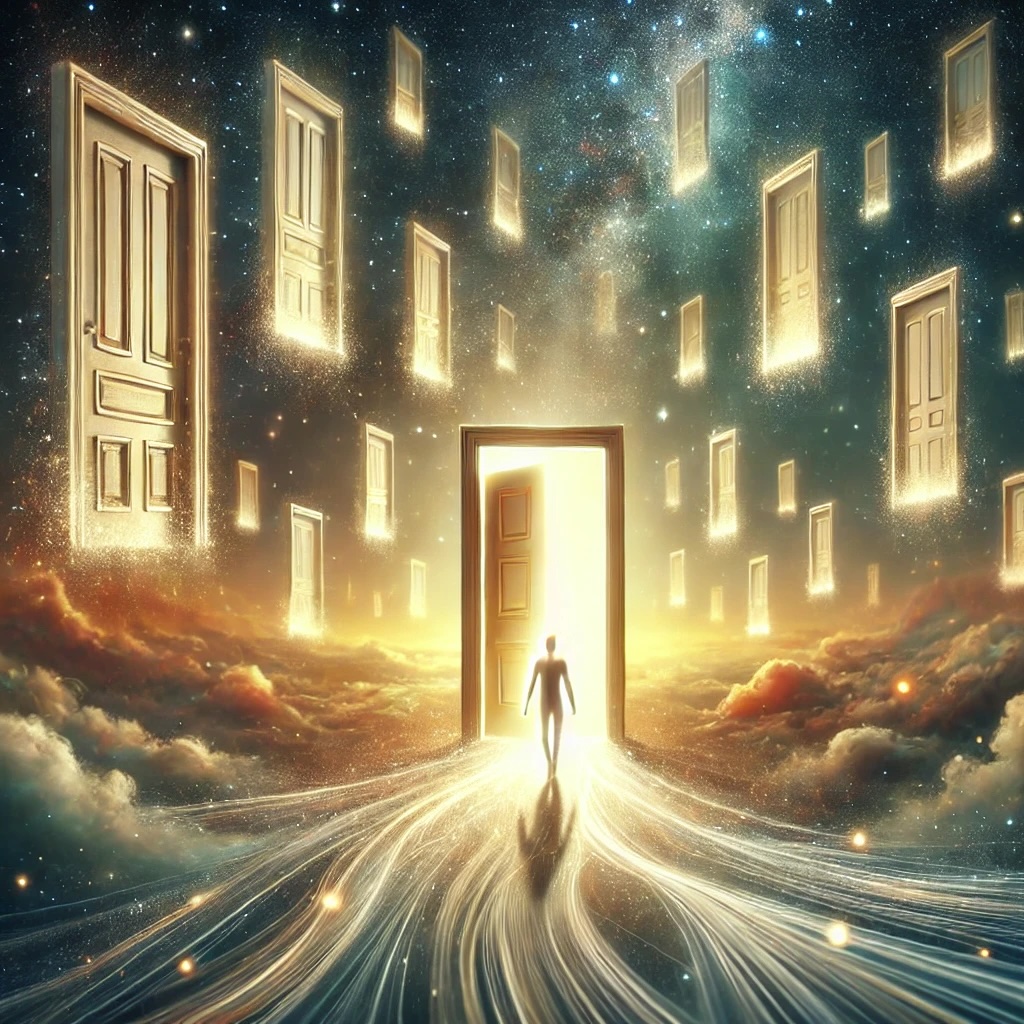 Walking through the right door