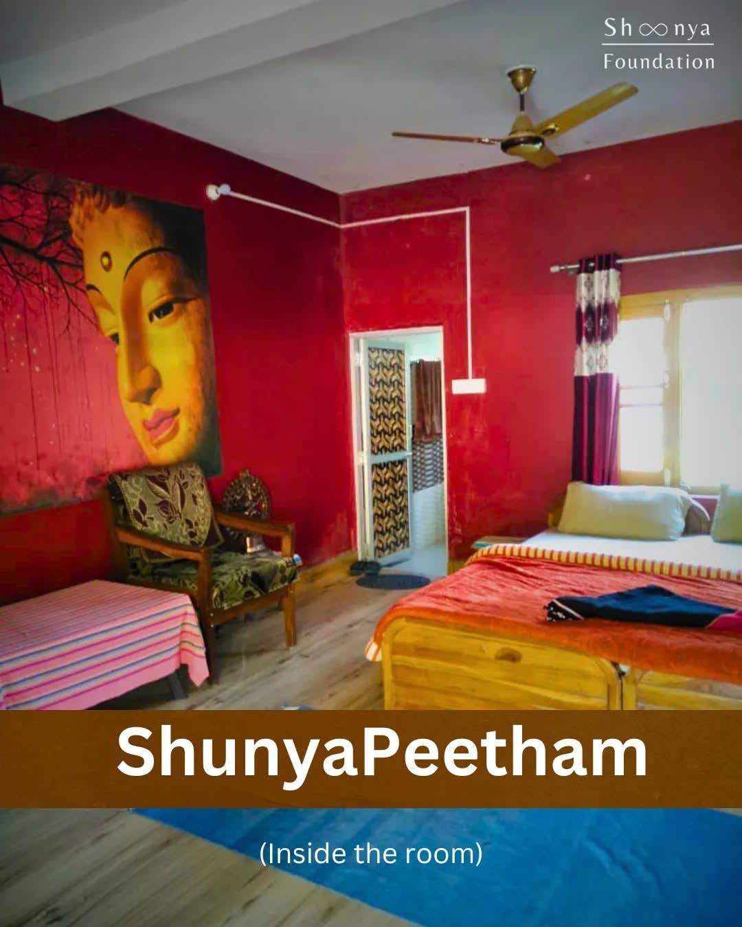 Guest rooms at ShunyaPeetham