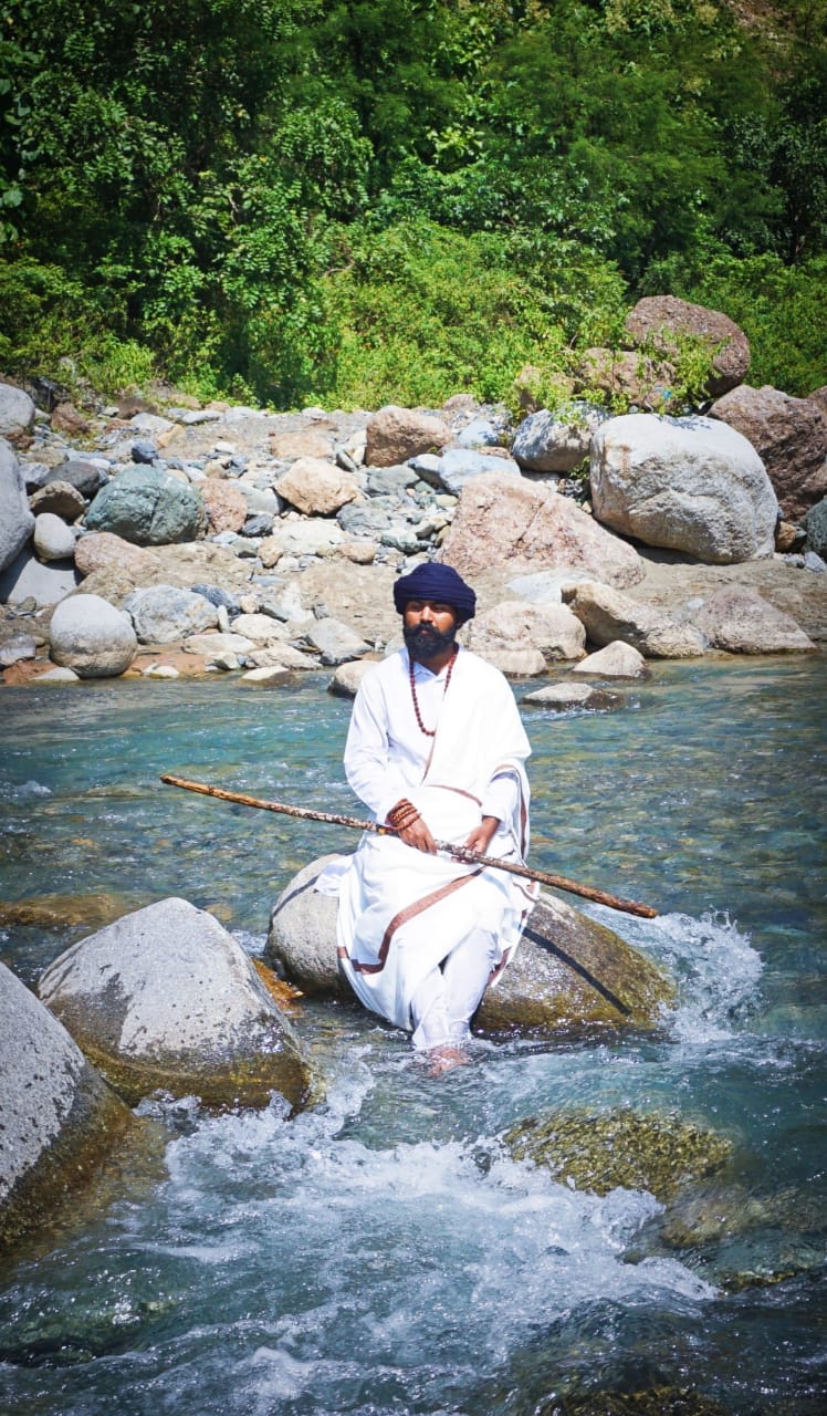 Sadho Master in contemplation