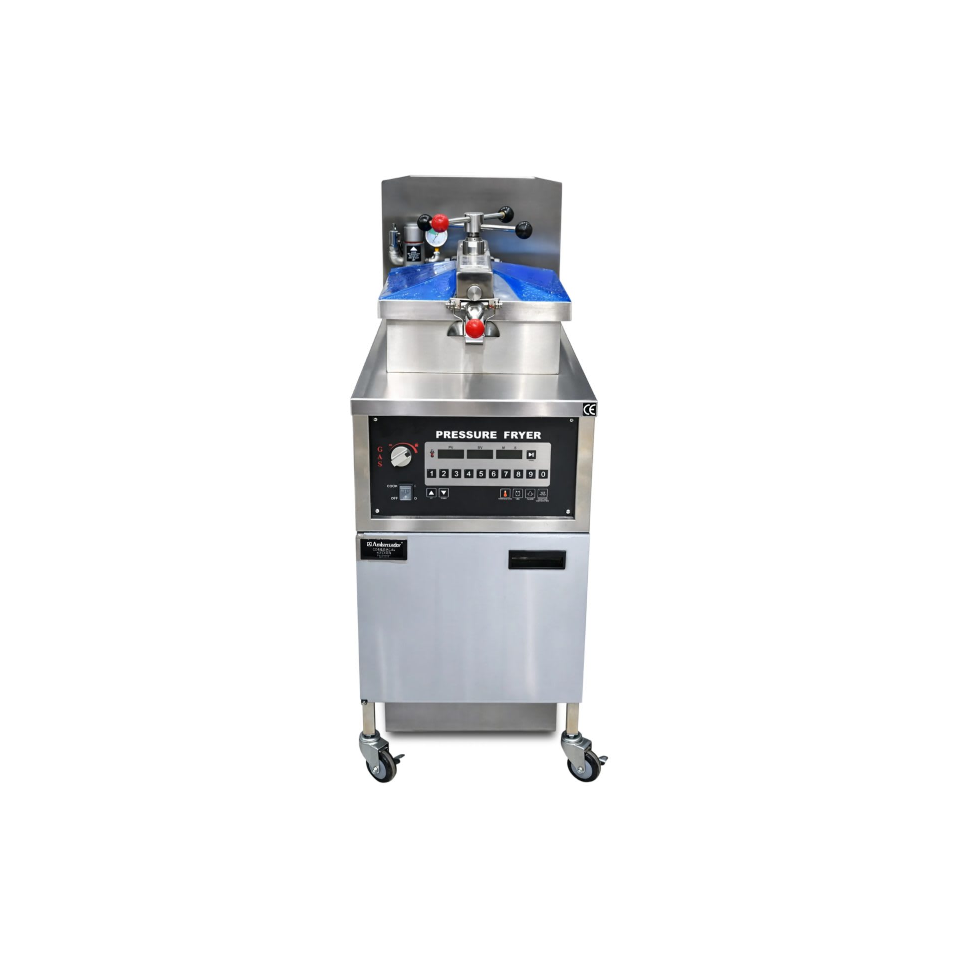 Commercial Pressure Fryer With Digital Panel