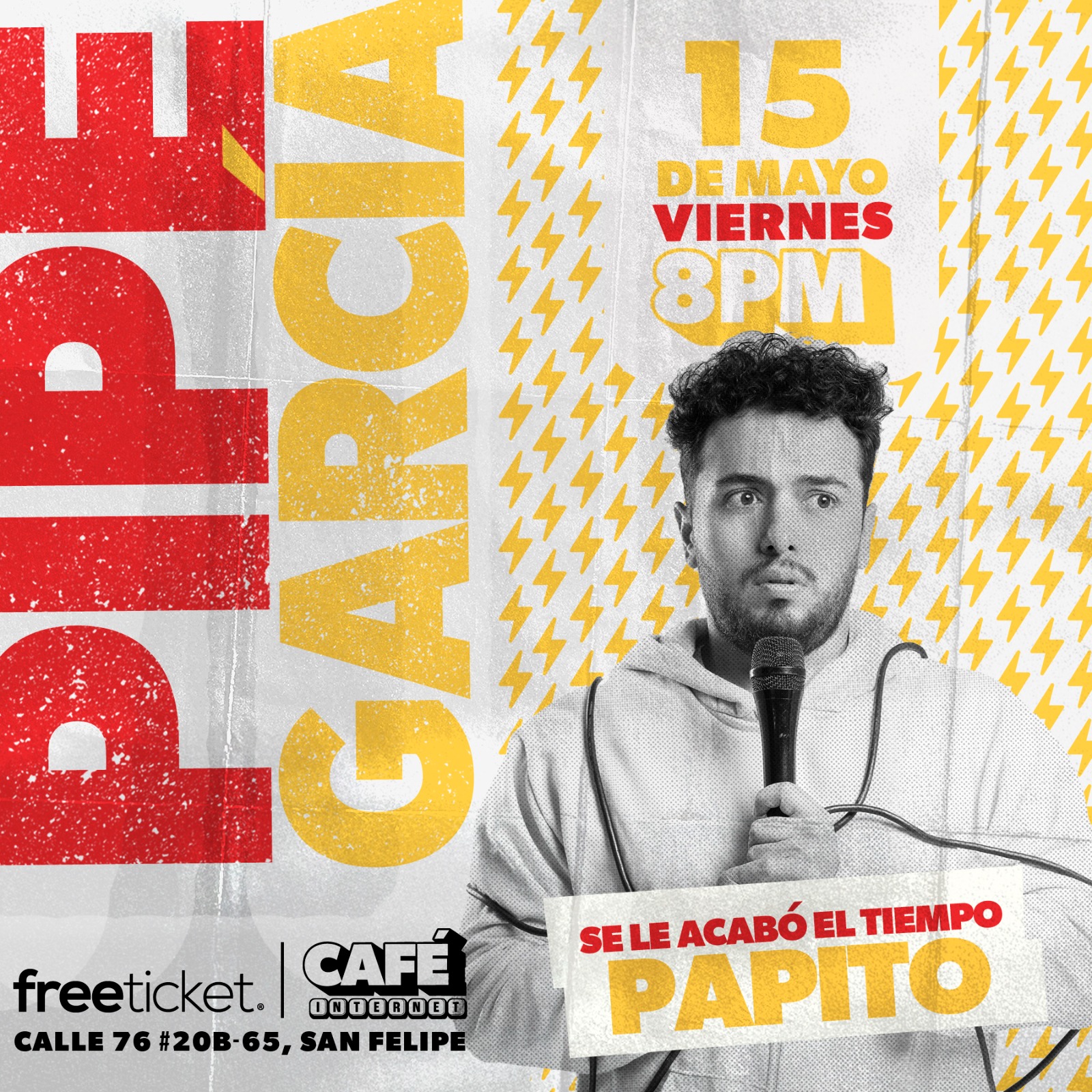 SE LE ACABÓ EL TIEMPO PAPITO
