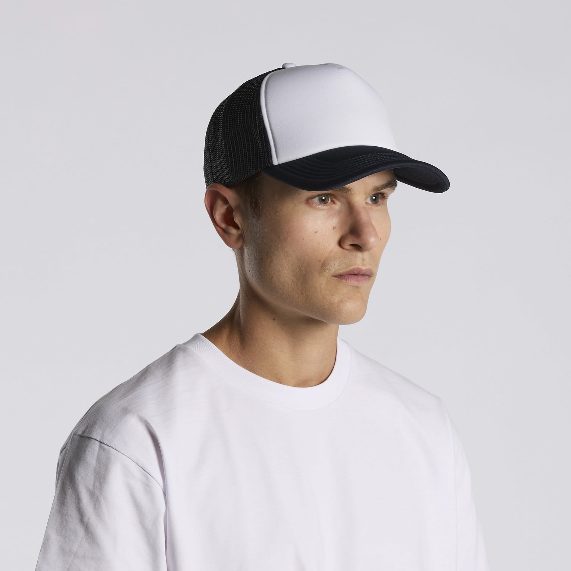 Polyester Foam Two-Tone Trucker Cap – AS Colour Frame Foam Two-Tone Trucker Cap OS - alternate view