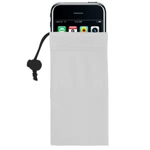Microfibre Device Pouch – Micro Fibre Camera/Mobile Phone Pouch - alternate view