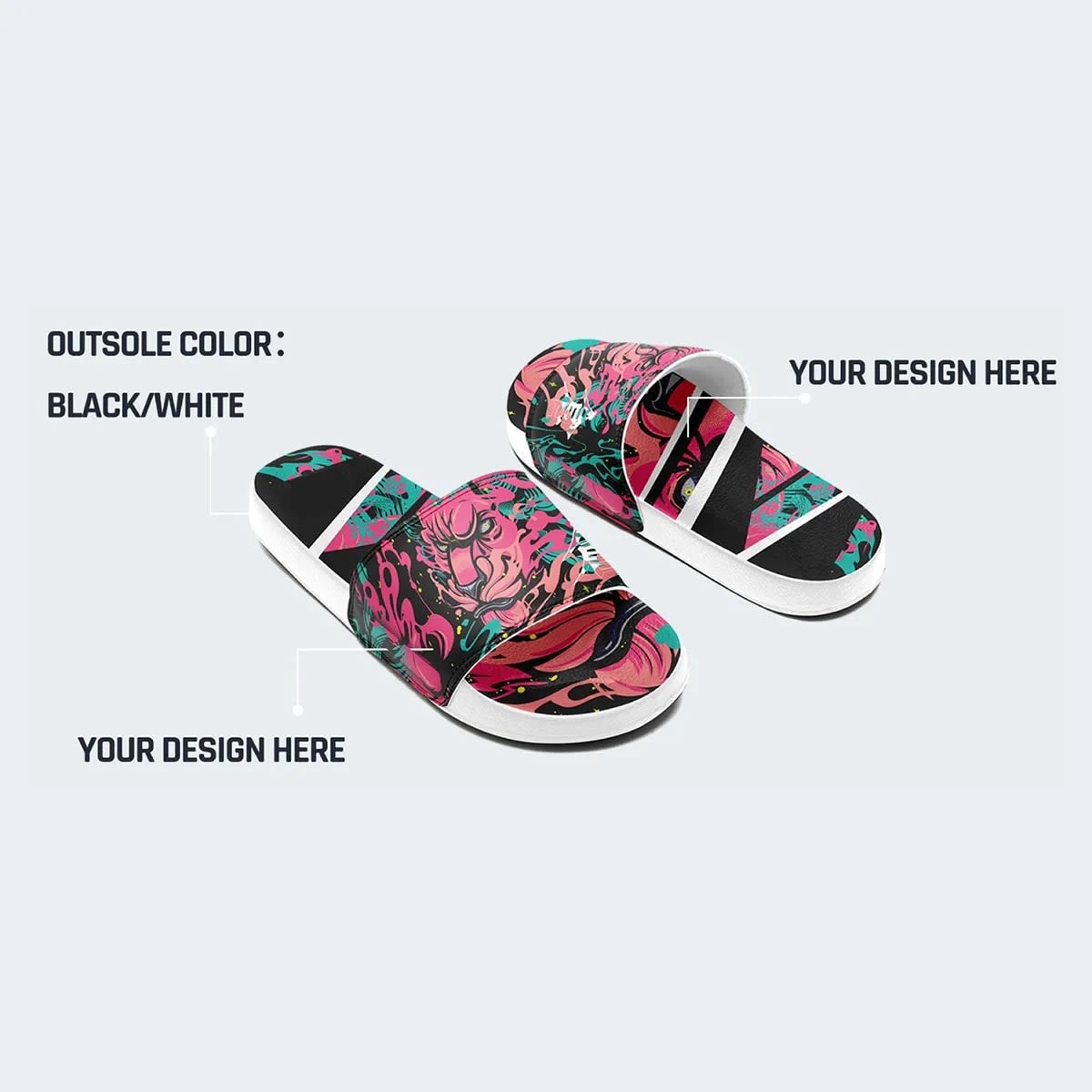 Microfibre Slide Sandals – Slides