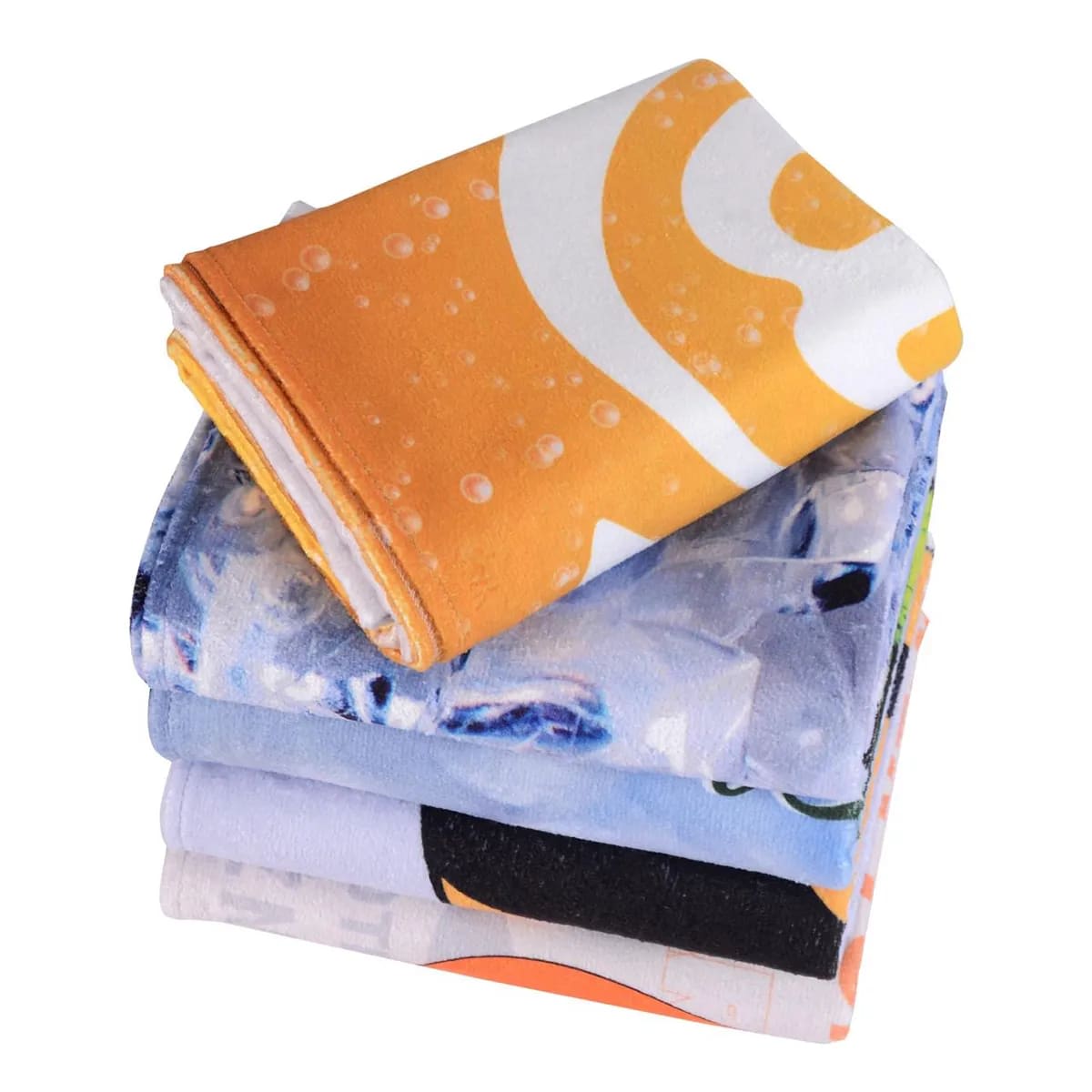 Sublimated Microfibre Cotton Gym Towel – Gym Towel 30 x 50cm - alternate view