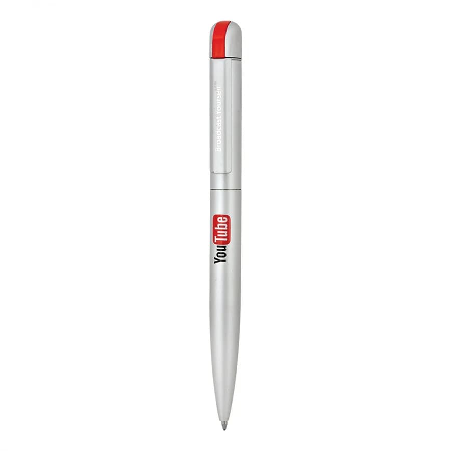 Stainless Steel Twist Ball Pen – BND62 Folk Twist Metal Ball Pen - alternate view