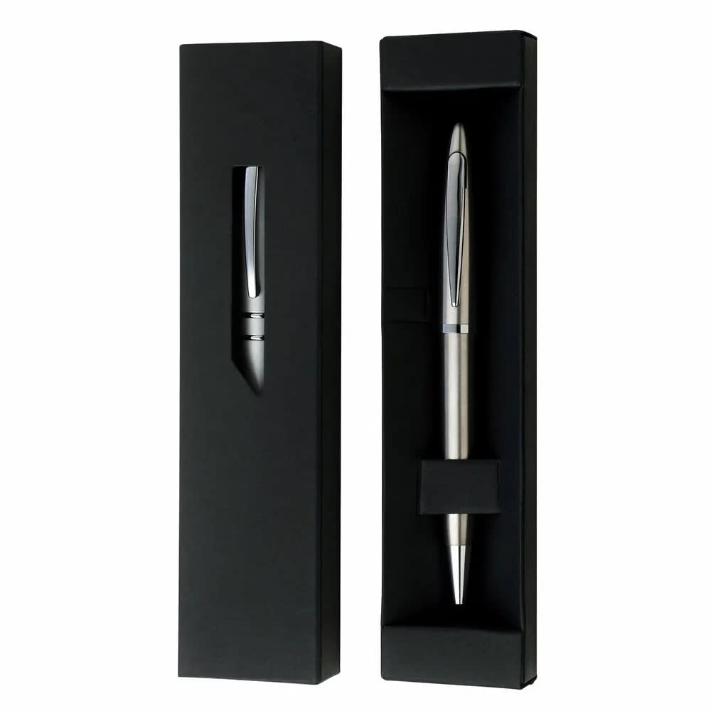 Window Display Pen Gift Box – Black Gift Box w Window F204