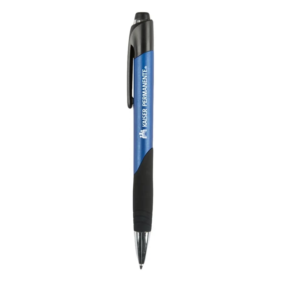 Rubber Grip Plastic Pen – Tongan Pen P319 - alternate view