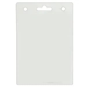 Clear Vinyl Double Pocket Badge Holder – Badge Holders (110mm x 160mm) - alternate view