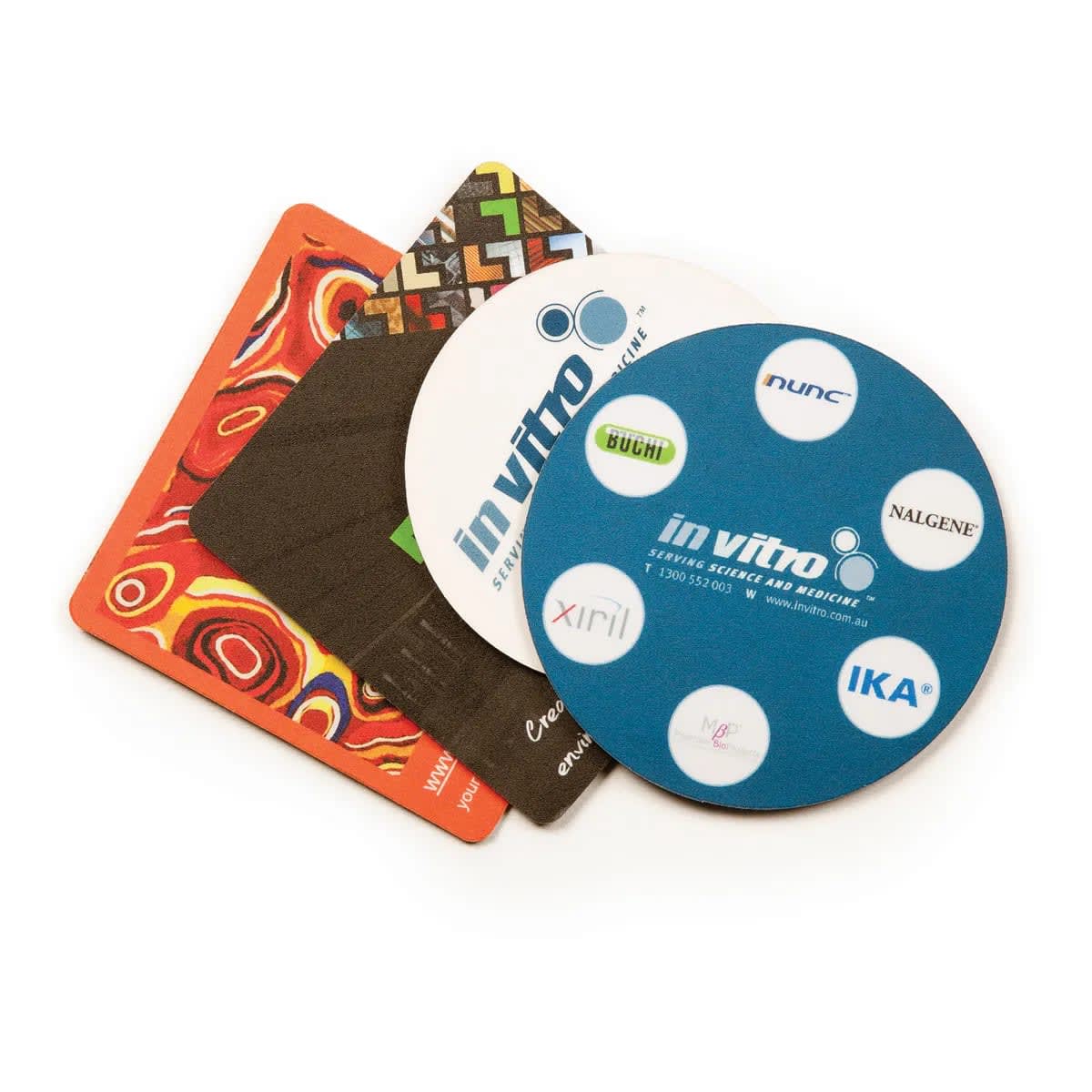Rubber Sponge Drink Coaster – Deluxe Coaster (3mm)