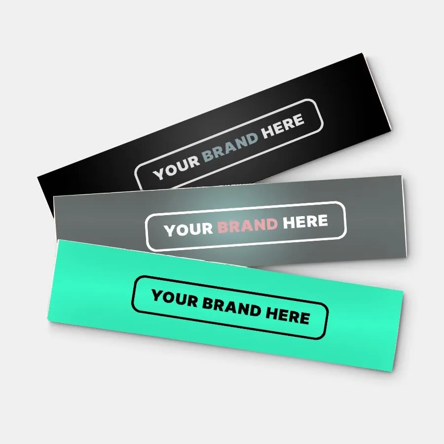 Gloss Paper Sticker (75 x 210mm) – Gloss Paper Sticker (75 x 210mm) - alternate view