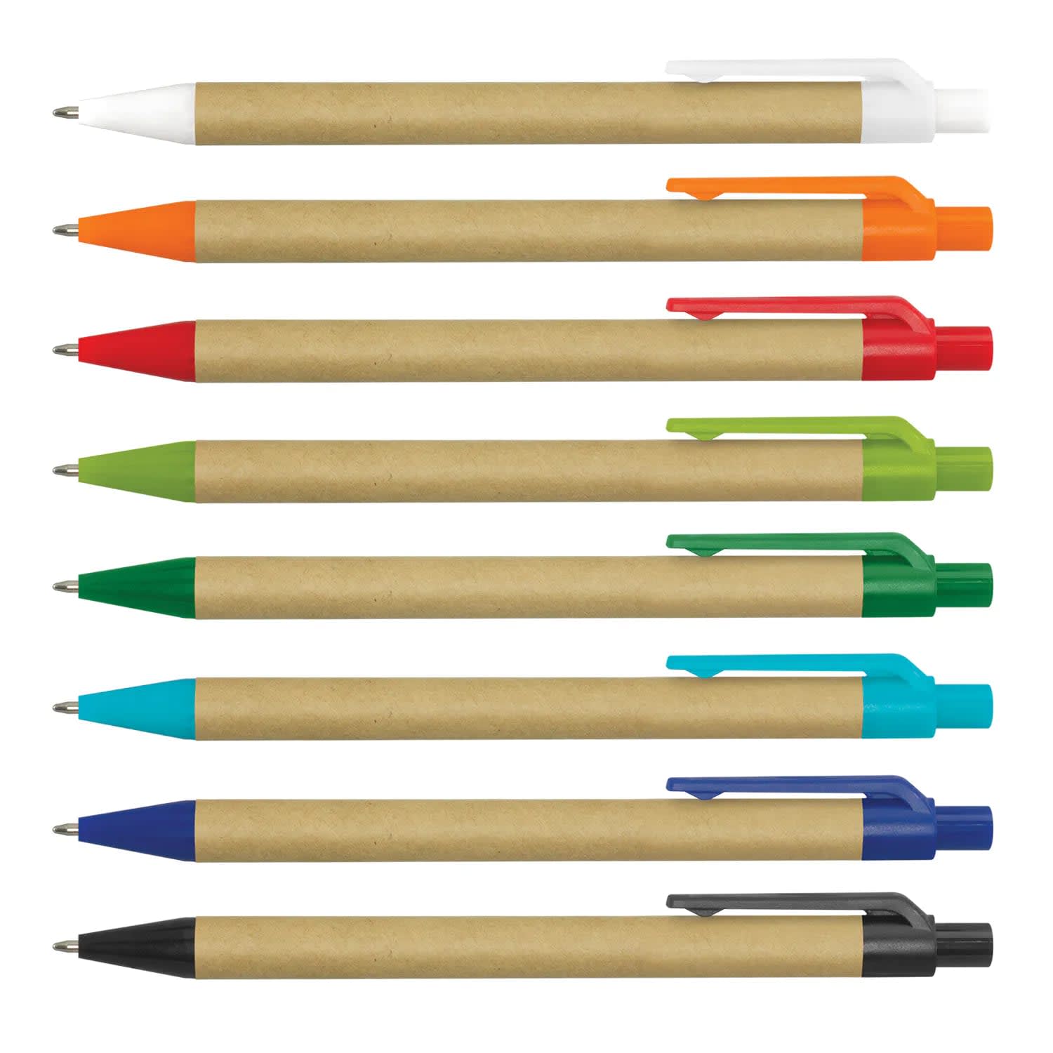 Recycled Cardboard Ballpoint Pen – 104358 Natural