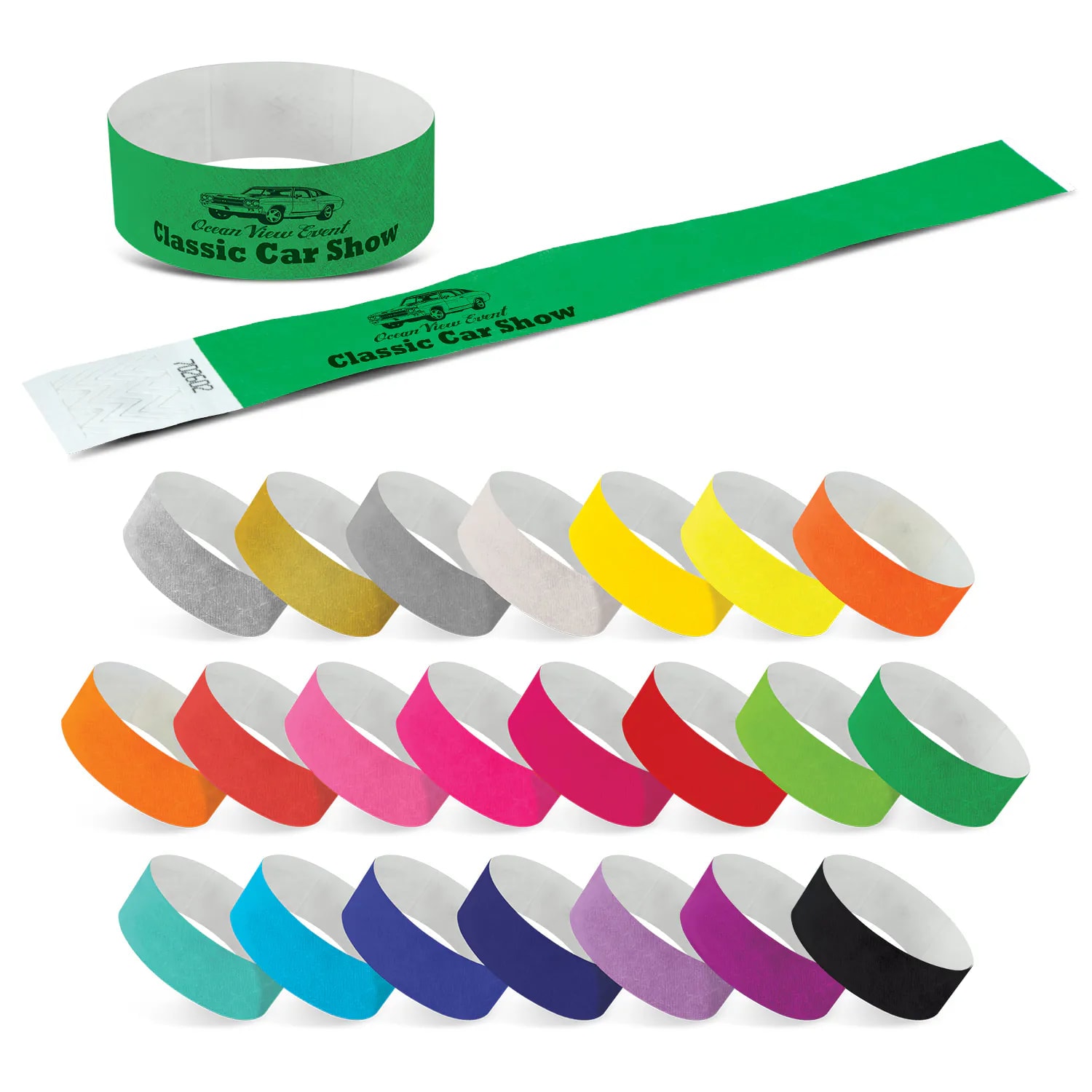 Tyvek® Event Wrist Band – Tamper-Resistant Single-Use Wristband
