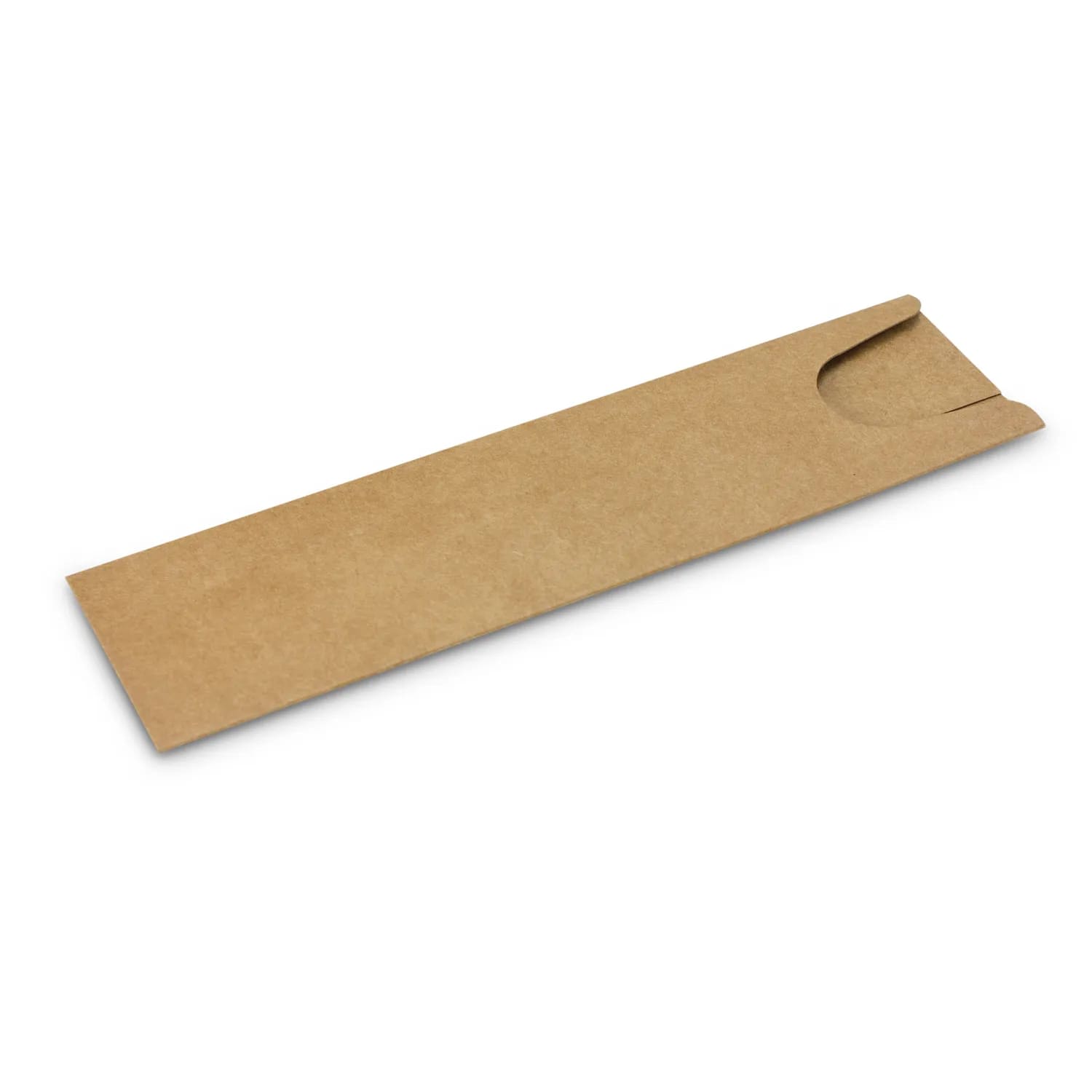 Cardboard Pen Sleeve – Eco-Friendly Kraft Pen Presentation Sleeve - alternate view