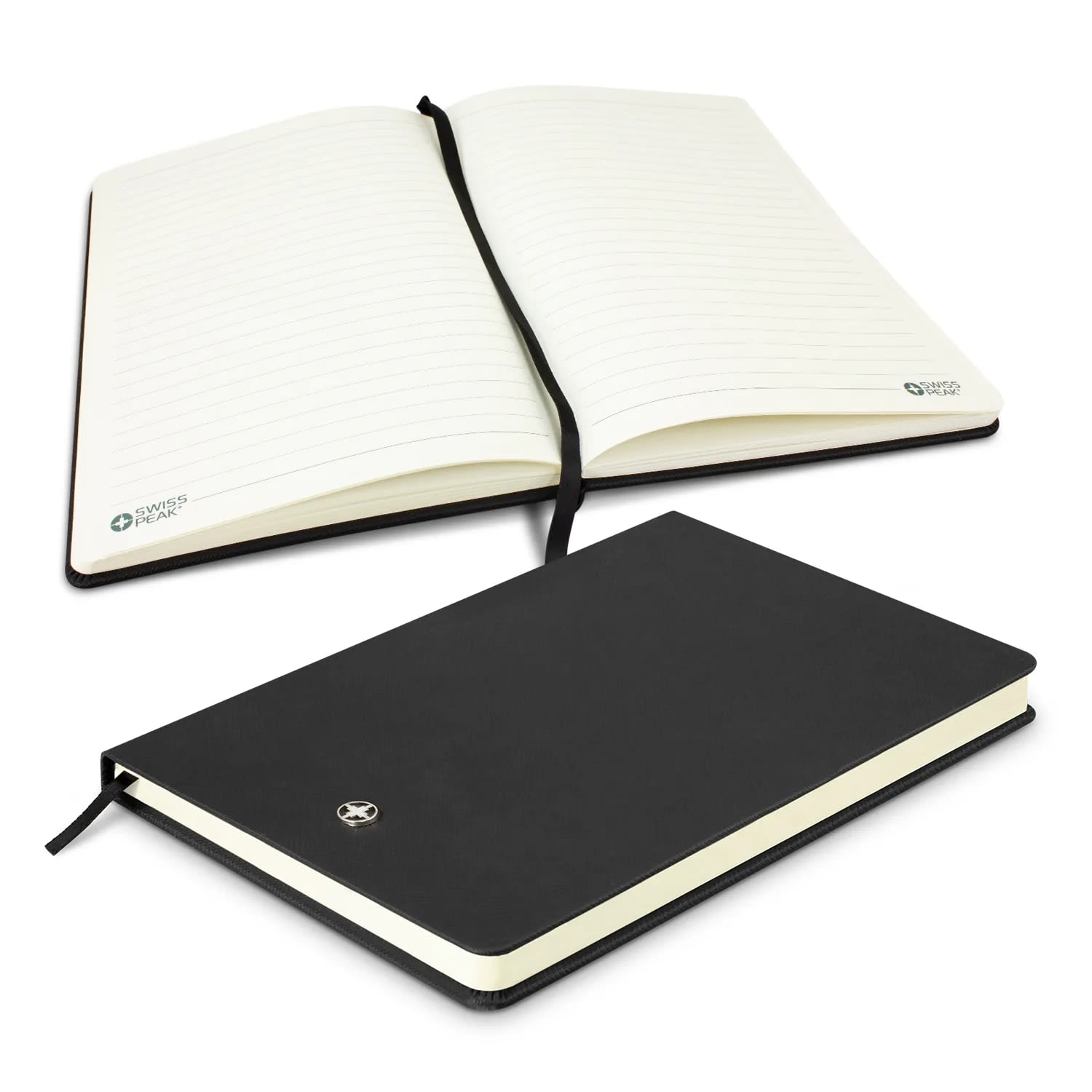 Swiss Peak Heritage PU Leather A5 Notebook - alternate view